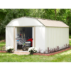Arrow 10 ft x 14 ft Lexington Galvanized Steel Storage Shed - Image 4