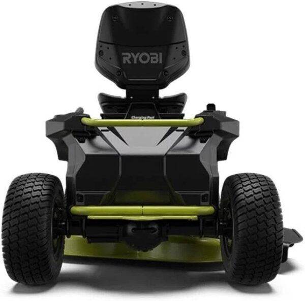 Ryobi 38 inches 100 Ah Battery Electric Rear Engine Riding Lawn Mower RY48111 - Image 2