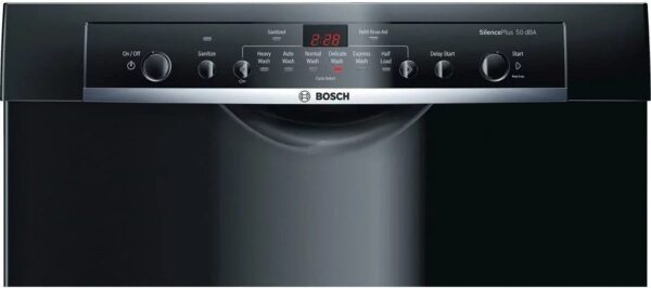 Bosch Ascenta 24″ SHE3AR76UC Built-In Dishwasher – Black - Image 3