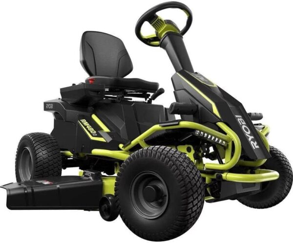 Ryobi 38 inches 100 Ah Battery Electric Rear Engine Riding Lawn Mower RY48111 - Image 4