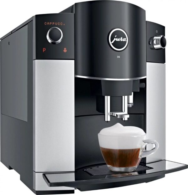 Jura D6 Automatic Coffeemaker and Espresso Machine Platinum - Image 7