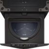 LG – SideKick 1.0 Cu. Ft. High-Efficiency Smart Top Load Pedestal Washer with 3-Motion Technology – Black steel - Image 16