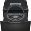 LG – SideKick 1.0 Cu. Ft. High-Efficiency Smart Top Load Pedestal Washer with 3-Motion Technology – Black steel - Image 11