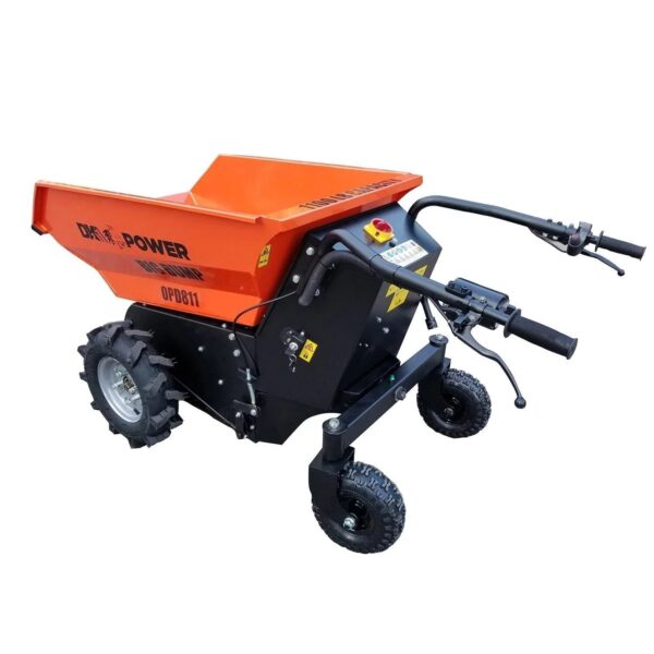 Detail K2 Big Dump 1100 Pound Electric Power Dump Cart – OPD811 - Image 2