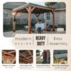Backyard Discovery 12×9.5 Arcadia Gazebo - Image 8