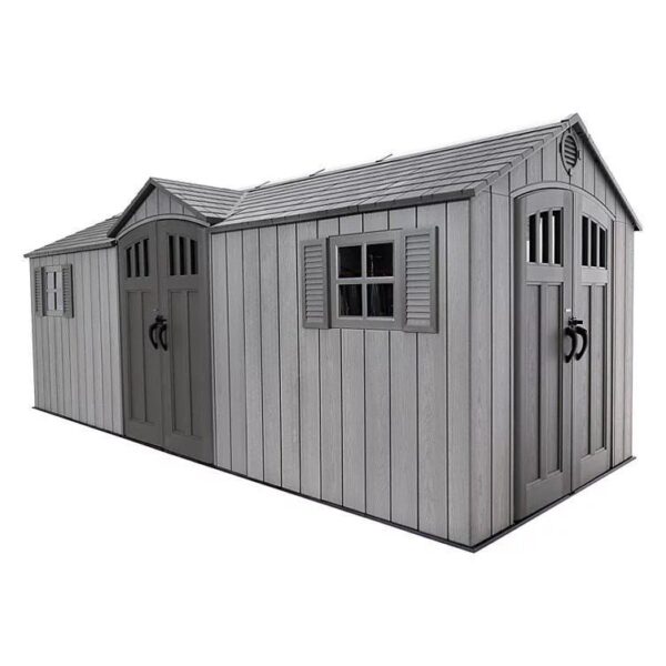 Lifetime 20 Ft. X 8 Ft. Outdoor Storage Shed - Image 2