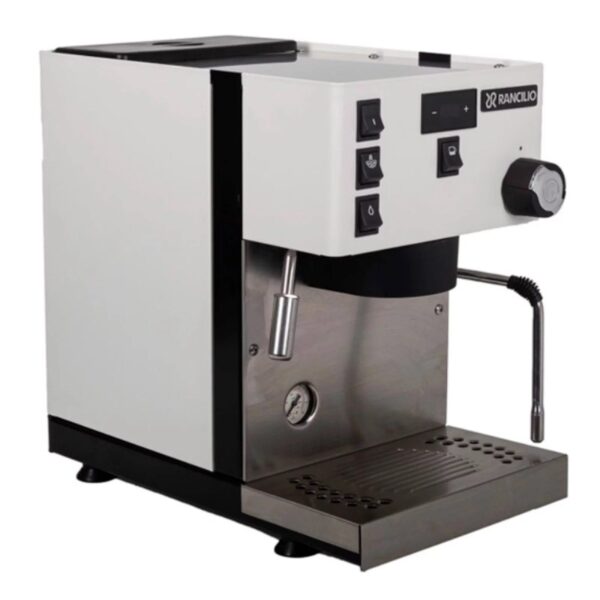 Rancilio Silvia Pro x Dual Boiler Espresso Machine – White - Image 4