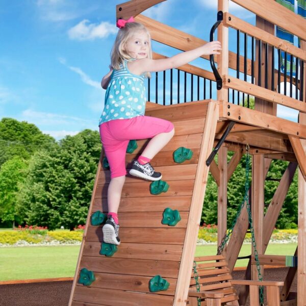 Backyard Discovery Caribbean Cedar Swing Set - Image 10